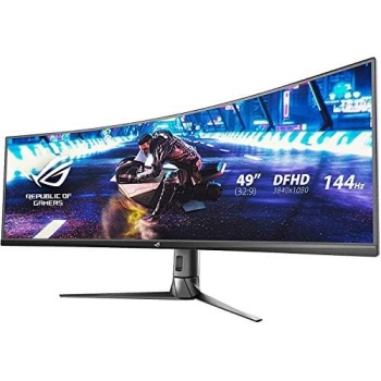 Asus ROG Strix XG49VQ 49” Curved Gaming FreeSync Monitor 144Hz Dual Full HD